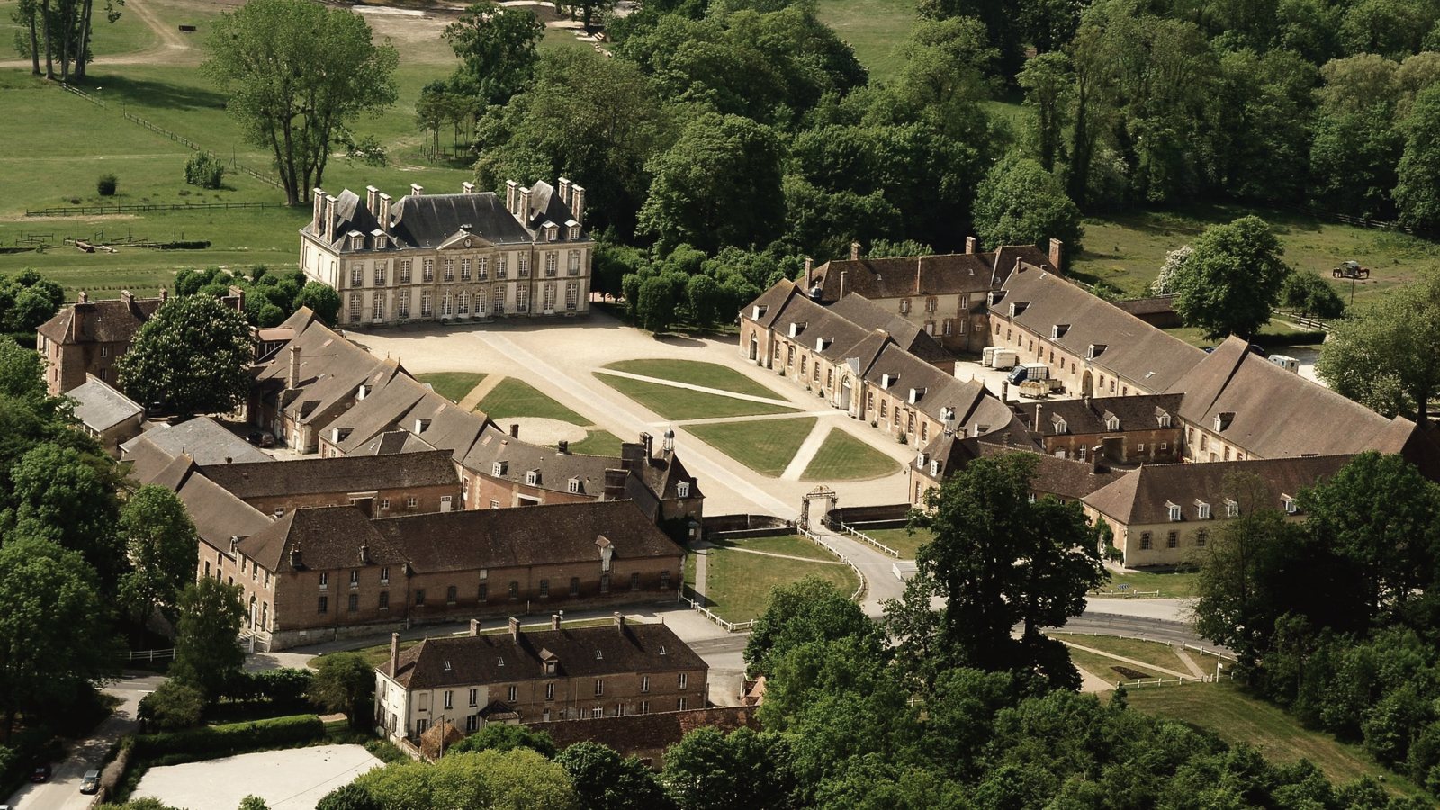 Le Haras national du Pin, dans l'Orne