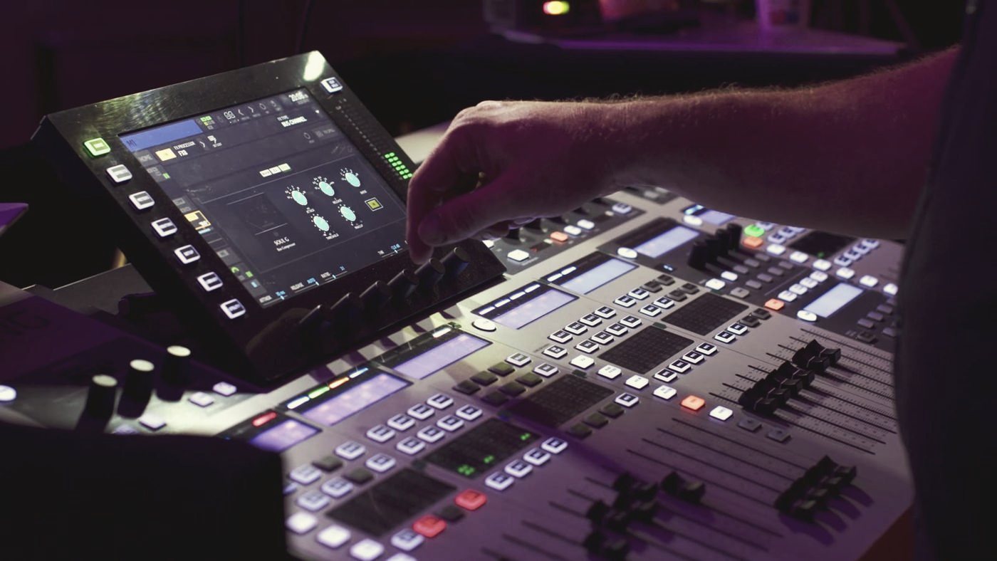 Console de mixage numérique